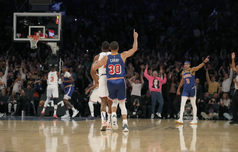 Stephen Curry在Madison Square Garden破了Ray Allen 2973顆三分紀錄。（Photo by Jim McIsaac/Getty Images） 彩迷网论坛最新热门时事,关注，点  ...