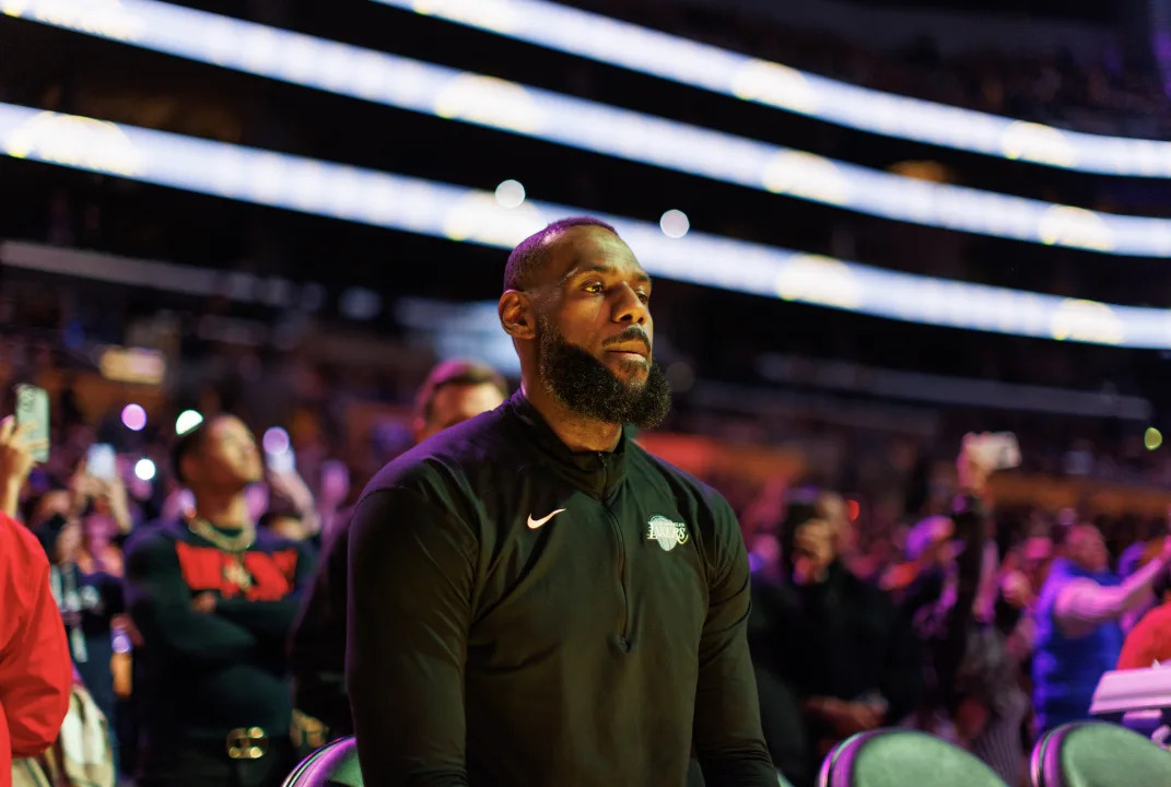 LeBron James。（資料照片，Gina Ferazzi / Los Angeles Times via Getty Images） 彩迷网论坛最新热门时事,关注，点阅，收藏